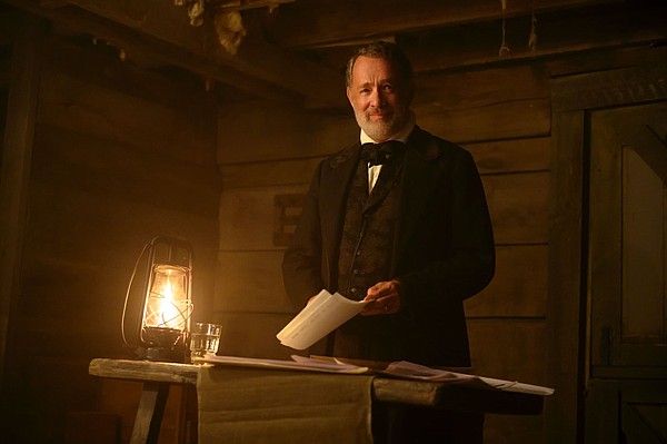Tom Hanks stars as Civil War veteran Captain Jefferson Ky...