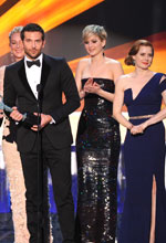 Â©AP / 'American Hustle' cast members