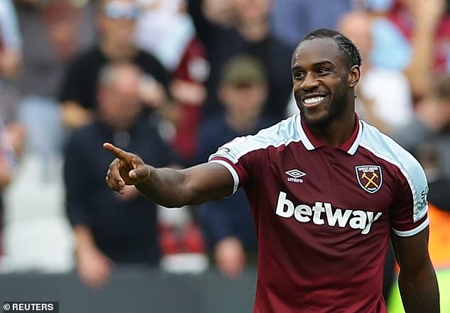 Michail Antonio is looking to continue his fine goalscoring form at Southampton on Saturday