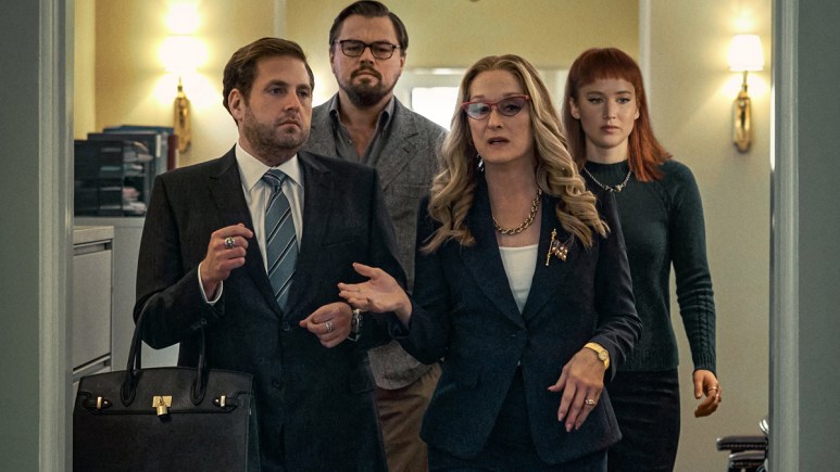 The cast of Don't Look Up