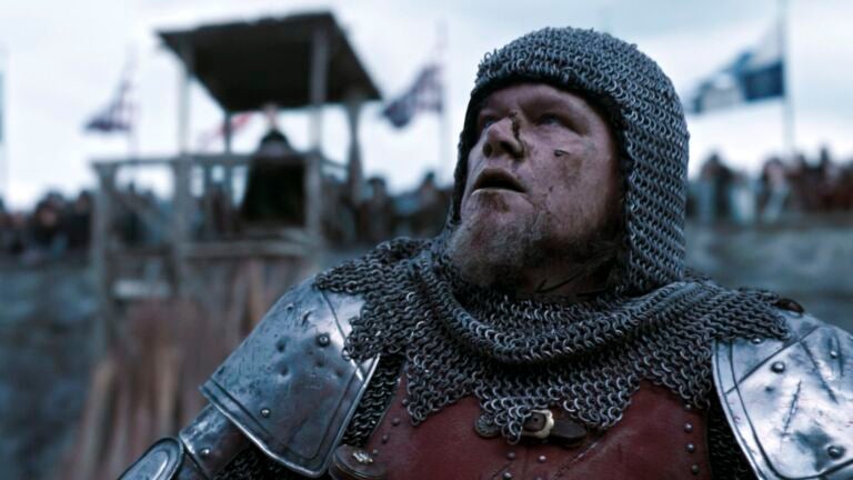 Matt Damon in The Last Duel