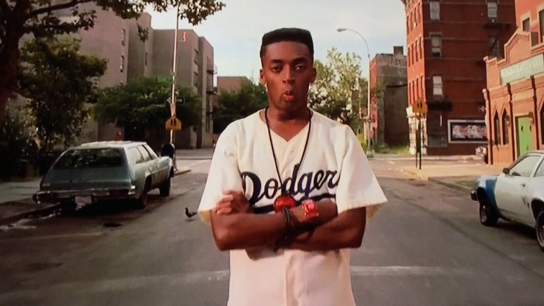 Spike Lee in Do the Right Thing