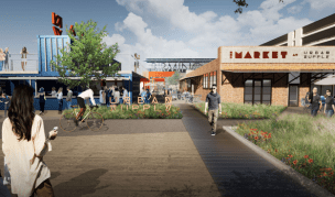 A concept shows the Urban Supply development in Parkside. (contributed)