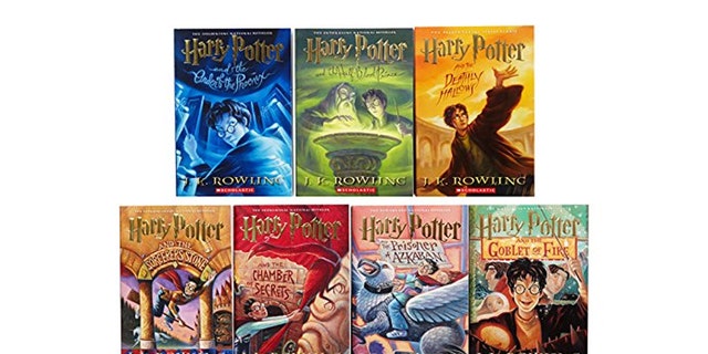 The complete '<a href='http://www.movierental.com/link/potter'>Harry Potter</a>' book series. 