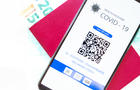 QR code for verification of immunization after vaccination with covid vaccine - 19 
