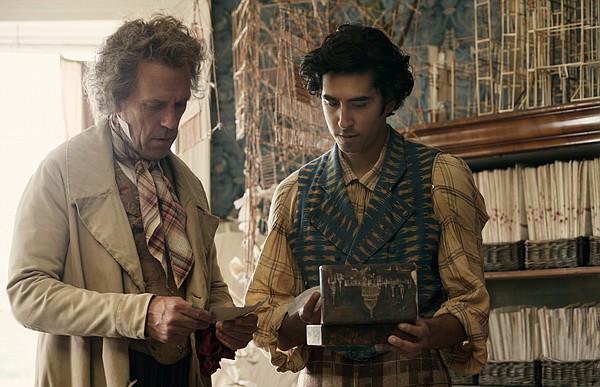 Hugh Laurie and Dev Patel star in Armando Iannucci's adap...