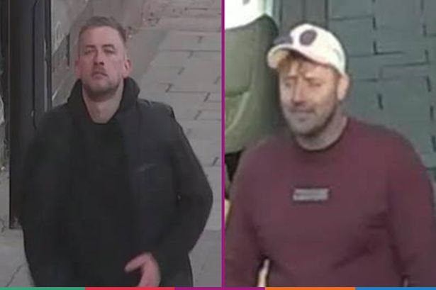 CCTV images of two men involved in a public disorder incident in Hinckley have been released